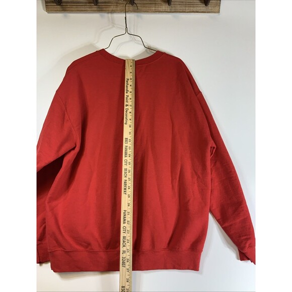 Atlanta Flacons Reebok Team Logo Pullover Sweater Red‎ Large - Picture 5 of 6